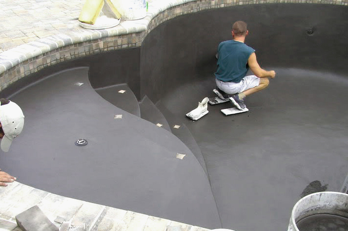 pool replastering